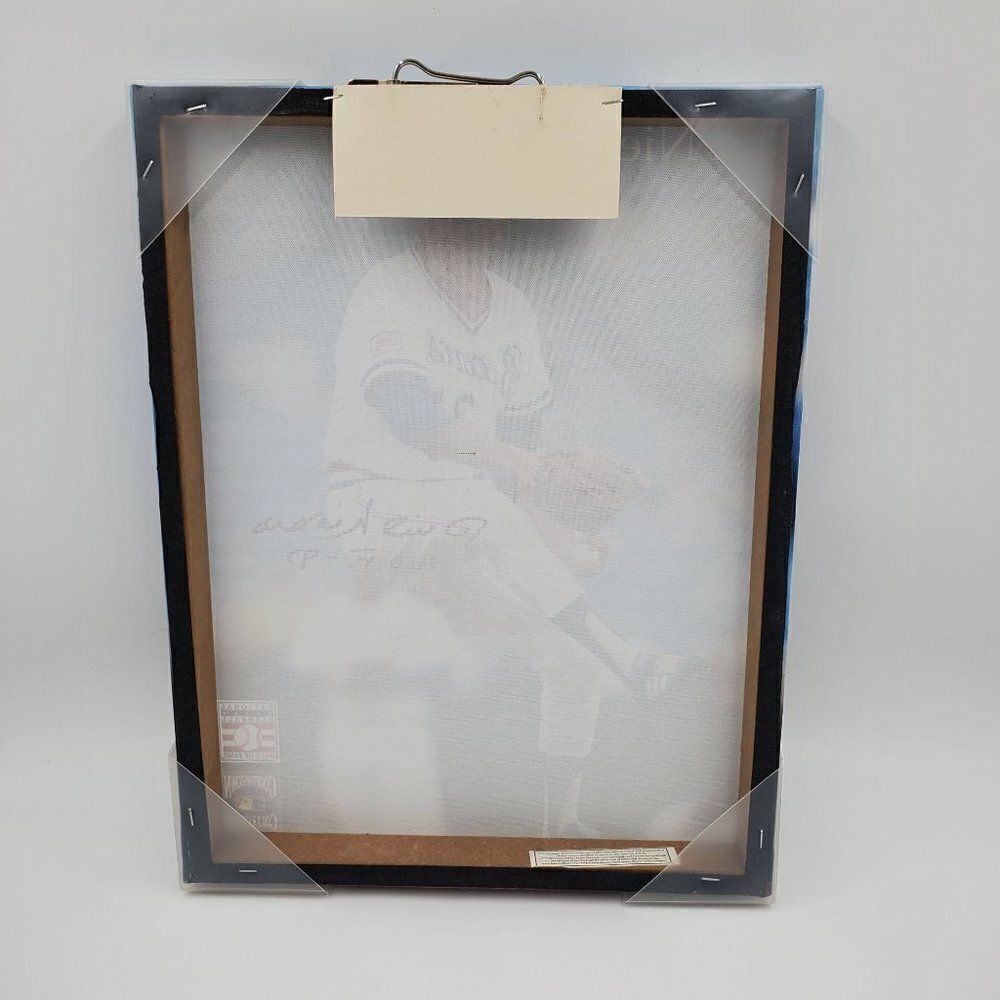 Phil Niekro Signed Canvas HOF 97 Inscribed Atlanta Braves JSA COA - Picture 7 of 9
